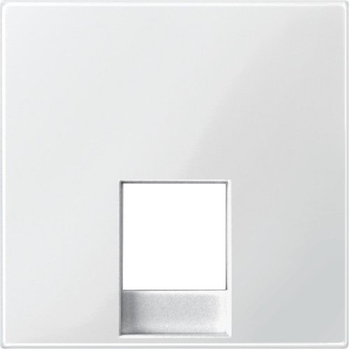 Лицевая панель Schneider Electric Merten System M для 1-м. розетки RJ11 активно-белый фото Лицевая панель Schneider Electric Merten System M для 1-м. розетки RJ11 активно-белый картинка